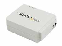 StarTech.com 1 Port USB WLAN 802.11 b/g/n Printserver mit 10/100 Mb/s Ethernet