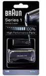 Braun 11B Scherfolie und Klingenblock Schwarz 1 Set