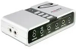 Delock USB Sound Box 7.1 7.1 Soundkarte, Extern