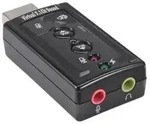 INLINE - USB Audio Soundkarte - mit virtuellem 7.1 Surround Sound