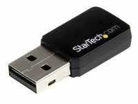 StarTech.com USB 2.0 AC600 Mini Dual Band Wireless-AC Network Adapter - 1T1R 802.11ac