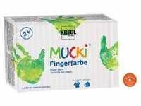 "KREUL Fingerfarbe "MUCKI", 150 ml, 6er-Set"
