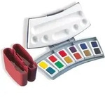 Pelikan Studien Aquarell-Malkasten 725 D/12, 12 Farben