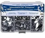"KREUL Schmucksteine-Set "Transparent""