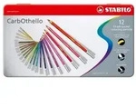 STABILO CarbOthello - Farbstift - kreidepastellfarben - gemischte Farben - 4.4 mm