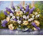 Schipper 609130717 Sommer-Blumen Malen nach Zahlen
