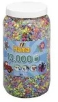 Hama B&uuml;gelperlen im Pastell-Mix-Topf (050), 13.000 Stk.