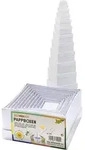 "folia Geschenkboxen "Eckig", 12 St&uuml;ck Gr&ouml;&szlig;en sortiert, wei&szlig;"