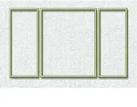 Schipper 605140707 Aluminiumrahmen Triptychon 50 x 80 cm