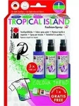 "Marabu Textilspr&uuml;hfarbe "Fashion-Spray", Set TROPICAL ISLAND"