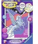 Malen nach Zahlen - Stolzer Pegasus