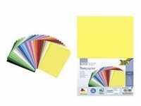 folia 605 Tonpapier 130 g/m2, DIN A4, 10 Farben, mehrfarbig, 100-teilig (1 Set)