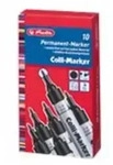 Herlitz Colli - Marker - permanent - Schwarz - 1-4 mm (Packung mit 10)