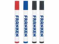 FRANKEN Whiteboard-Marker, Strichstärke: 2-6 mm, sortiert