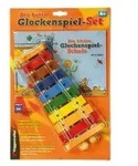 Glockenspiel-Set mit 8 bunten Klangplatten