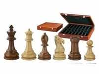 Schachfiguren Karl der Große, KH 95 mm, in Holzbox