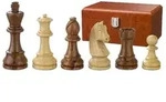 2189 - Schachfiguren Artus, K&ouml;nigsh&ouml;he 110 mm, in Holzbox, f&uuml;r 2 Spieler, ab 6