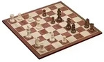 Schachset, Feld 45 mm, Brettspie, f&uuml;r 2 Spieler, ab 6 Jahren