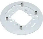 Axis T94F01M J-BOX/GANG BOX PLATE T94F01M, Universal, White, 164 mm, 164 mm, 6 mm