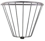 Heuraufe - Stabst&auml;rke 10 mm - Breite 43 cm - L&auml;nge 80 cm - H&ouml;he 67 cm - halbrund -
