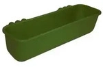 Langfuttertrog - Breite 100 cm - Tiefe 35 cm - H&ouml;he 24 cm - Fassungsverm&ouml;gen 42 l