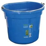 Futter-und Wassereimer FlatBack - Inhalt 20 l - blau