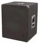 Omnitronic BX-1550 Schwarz Passiver Subwoofer 400 W (11037711)