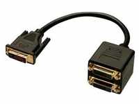 Lindy DVI Splitter Cable - DVI-Splitter - DVI-D (M)