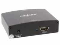 InLine® Konverter VGA+Audio zu HDMI, Eingang VGA und Cinch Audio Stereo,...
