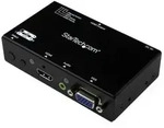 StarTech.com 2 Port VGA + HMDI auf HDMI Konverter Switch / Verteiler mit
