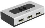 DeLock - Video/Audio-Schalter - 2 x DisplayPort
