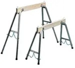 Arbeitsbock H.max.900mm Holz/Stahlrohr h&ouml;henv.ZARGES