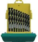 CV Holzspiralbohrersatz 10tlg.D.3,4,5,6,7,8,9,10,11,12mm Maxxbox CV-Stahl