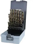 Spiralbohrersatz DIN 338 Typ VA D.1-13x0,5mm HSS-Co5 Gold