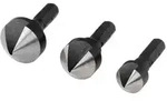 2584000 Kegelsenker-Set 3teilig 12 mm 16 19 Werkzeugstahl 1/4