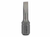 Schrauberbit Extra-Hart ISO1173 C6.3 S0,6x4,5mm L.25mm 1/4Zoll-Außen-6kt...