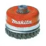 makita Topfb&uuml;rste P-04488 D.65mm gezopft Stahldraht 0,5mm Gewinde M14