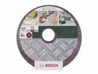 Bosch Schleifpapier für Schleifteller Körnung 100 (Ø) 125 mm 2609256253 5 St