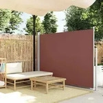 vidaXL Ausziehbare Seitenmarkise 160x300 cm Braun