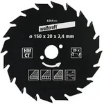 Wolfcraft 6376000 Hartmetall Kreiss&auml;geblatt 190 x 20mm Z&auml;hneanzahl: 30 1St.