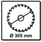 Makita SPECIALIZED Kreiss&auml;geblatt f&uuml;r Metall 305 x 25,4 x 2,3 mm 78 Z&auml;hne (