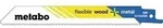 S&auml;bels&auml;gebl&auml;tter flexible L.150mm Dicke 0,9mm Zahnteilung1,8-2,6mm BiMetall 25St
