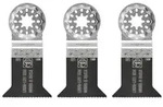Fein 3x E-Cut Long-Life S&auml;geblatt Starlock 50 mm - 63502221220