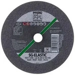 Trennscheibe - PFERD SG-ELASTIC - f&uuml;r Stahl - max. Arbeitsgeschwindigkeit 100 m/s -