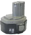 makita Akku 193101-2 1434 Spannung 14,4V Kapazitt 2,5Ah Ni-Mh