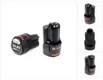Bosch Akku Starter Set 2x GBA 10,8 V 2,0 Ah / 2000 mAh Li-Ion Professional (