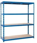 Pro-Bau-Tec Weitspannsteckregal 350kg Tragkraft 160cm breit
