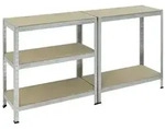 pro-bau-tec Schwerlastregal 10077 180x90x40cm 5B&ouml;den 175kg