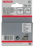 Feindrahtklammer Typ 53 BxL 11,4x10mm Dicke 0,74mm 1000er Pack rostfrei BOSCH