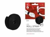LABEL THE CABLE Dual Klettbandrolle 3m - schwarz